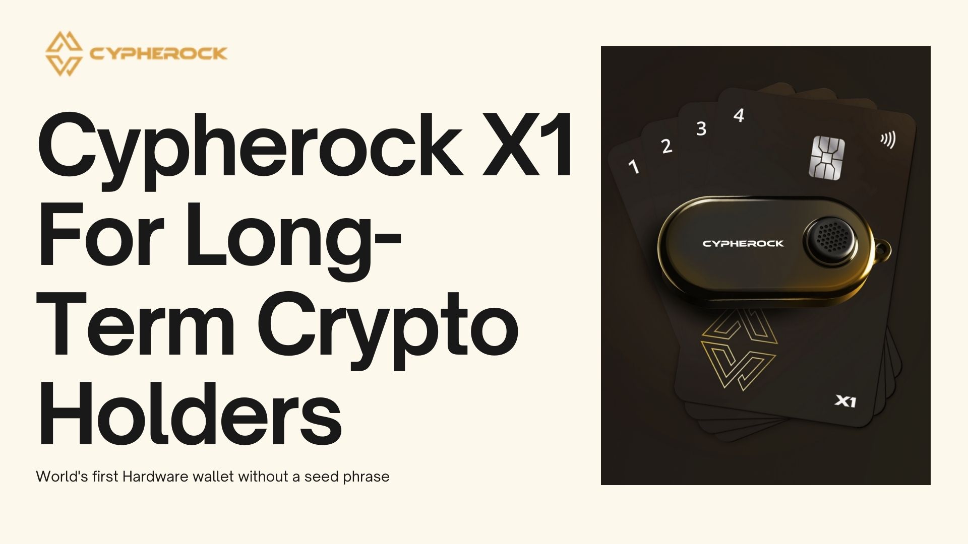Hero image for How Safekeyx X1 Enhances Security for Long-Term Crypto Holders