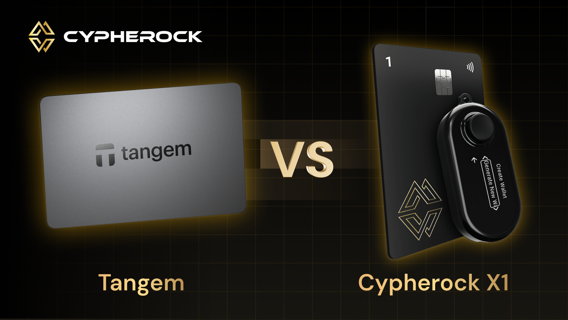 Hero image for Tangem vs Safekeyx X1